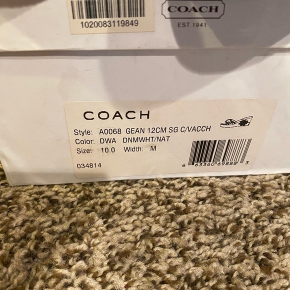 Coach Wedges - Picture 5 of 6